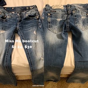 Miss me bootcut jeans $30